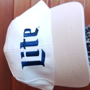 Miller Lite baseball hat